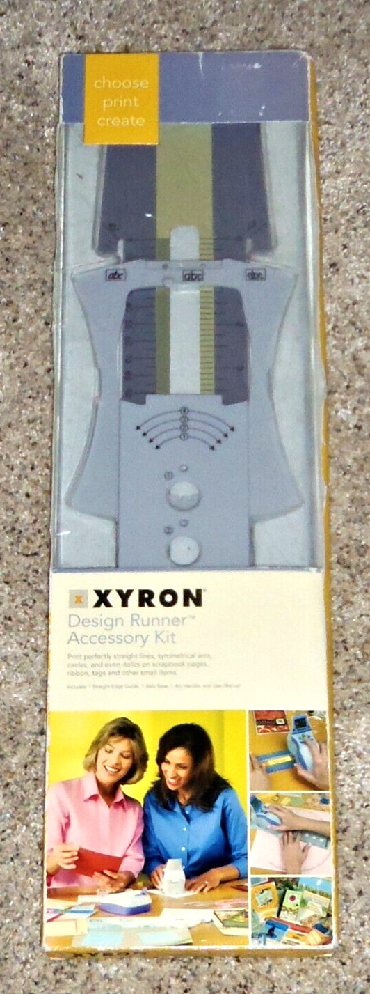 Xyron Design Runner Accessory Kit to Print Multiple Ways MPN#48341 New