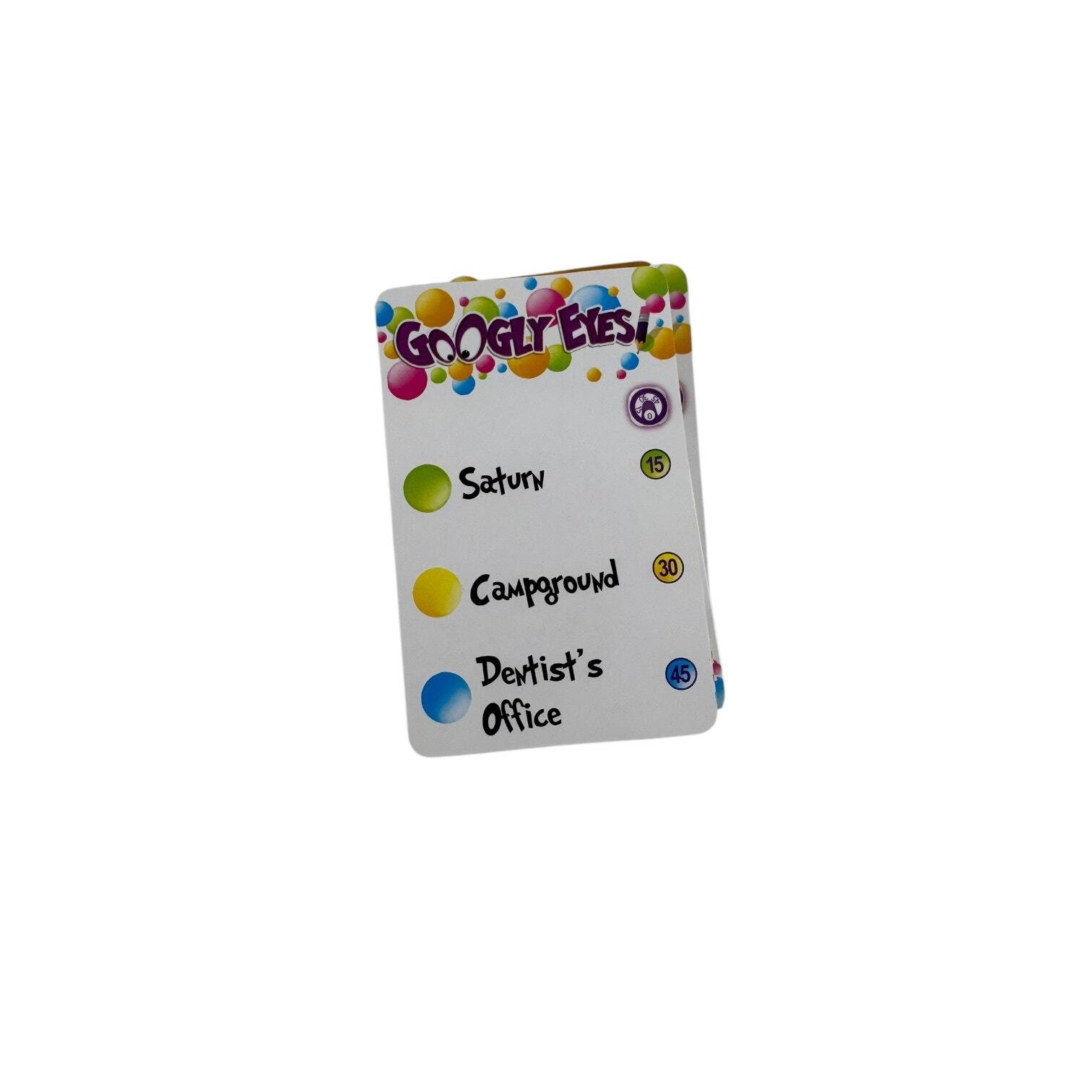 Googly Eyes 2014 Edition Replacement Playing Question Cards Goliath Games