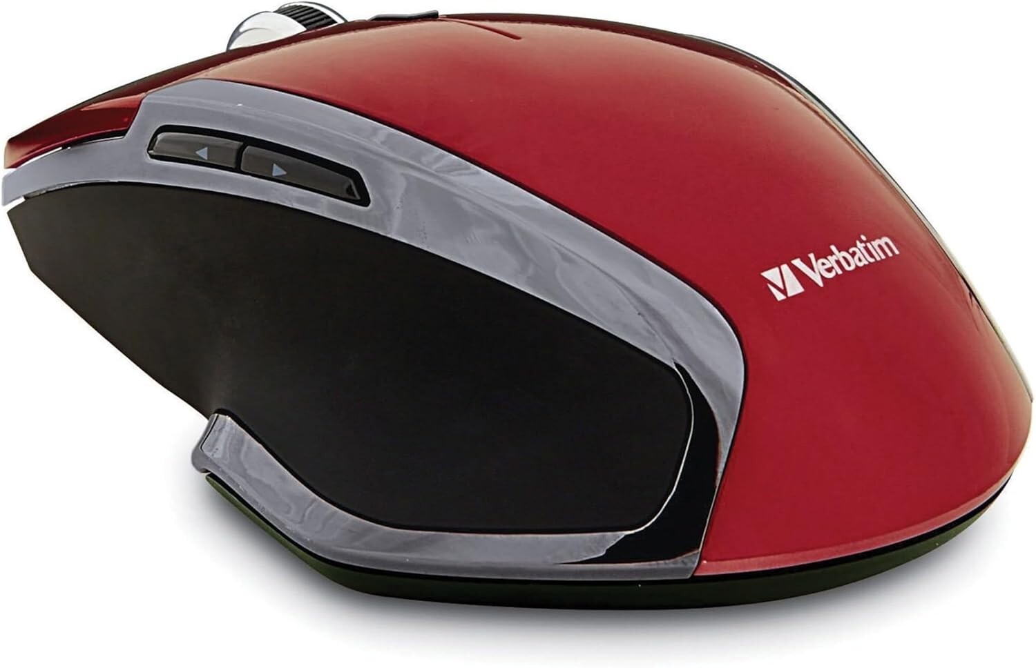 Verbatim Wireless Notebook 6-Button Deluxe LED Mouse (Red) USB