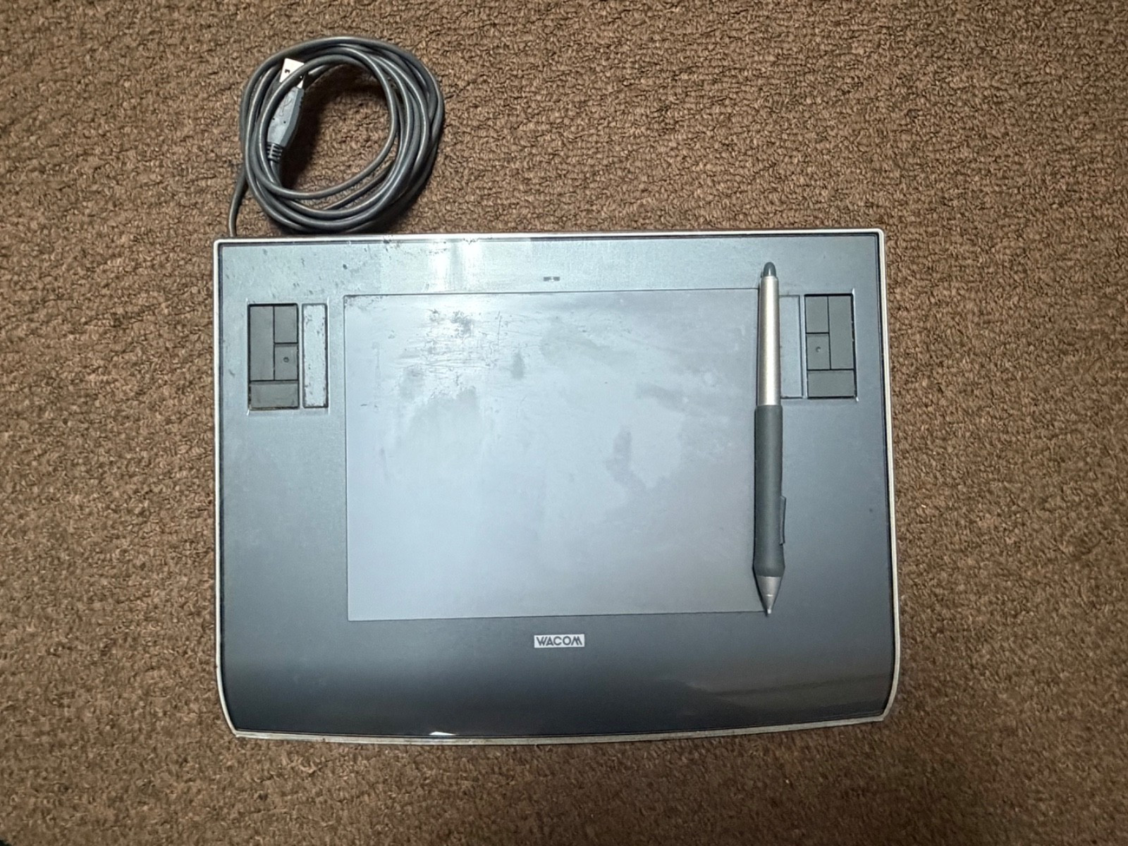 Wacom INTOUS3  PTZ-630 Drawing Graphic Pen & Tablet 6x8 Drawing Space NO Mouse