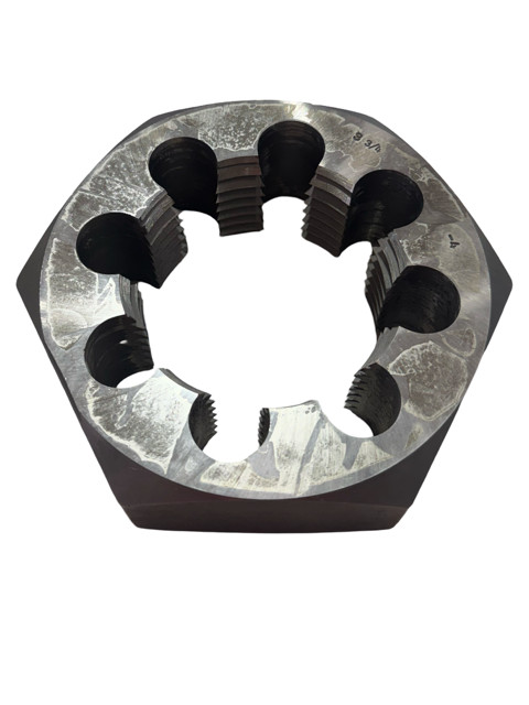 3-3/4"-4 Carbon Steel Hex Die