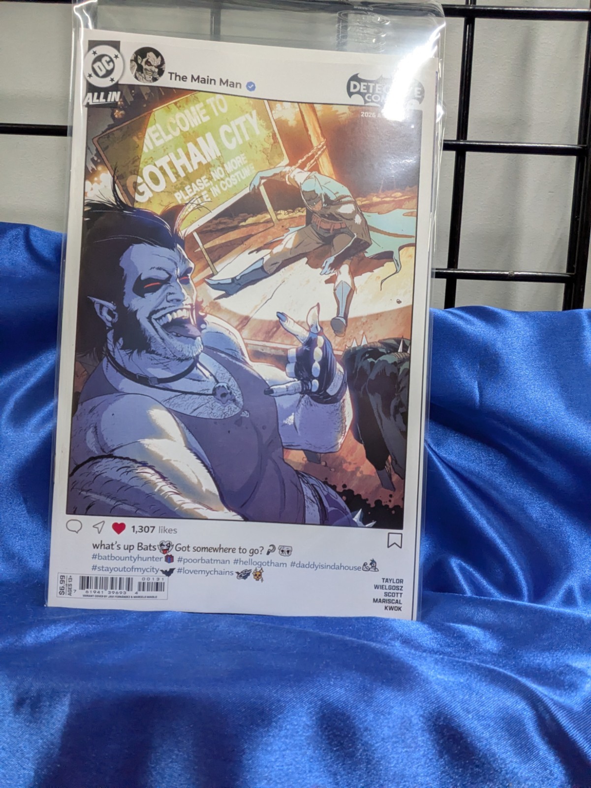 BATMAN DETECTIVE COMICS ANNUAL #1 FERNANDEZ MAIOLO VARIANT DC COMICS (2026) LOBO