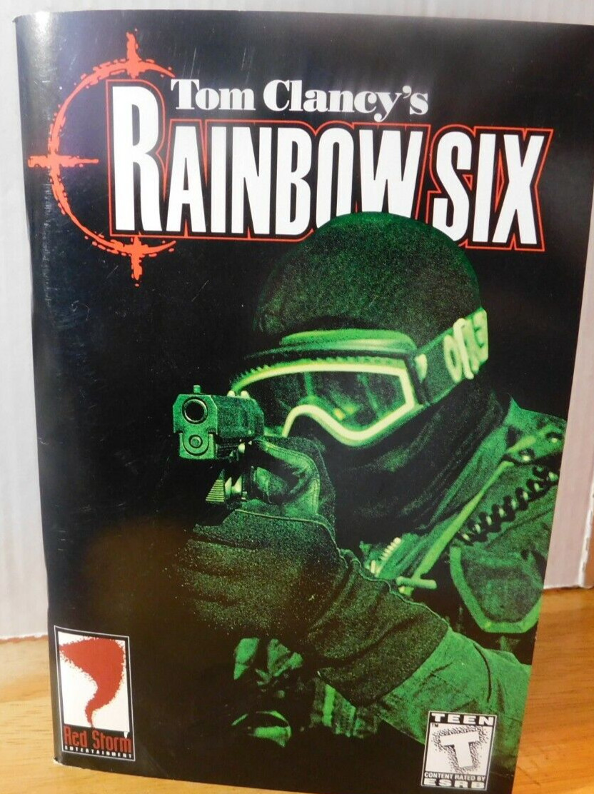 Rainbow Six Book~By Tom Claney's