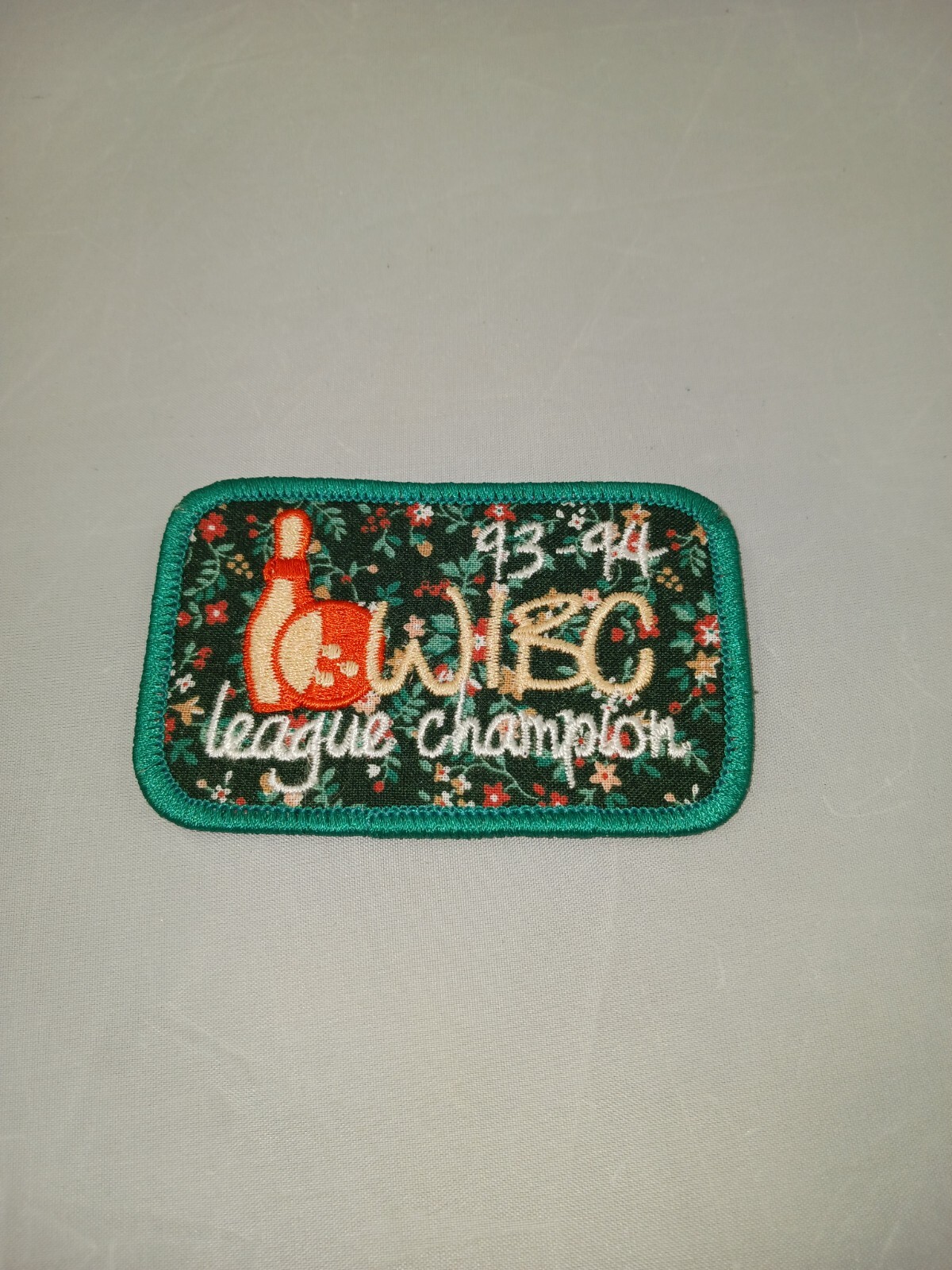 VTG WIBC Womens International Bowling Congress League Champion 93 94 Patch RJ22