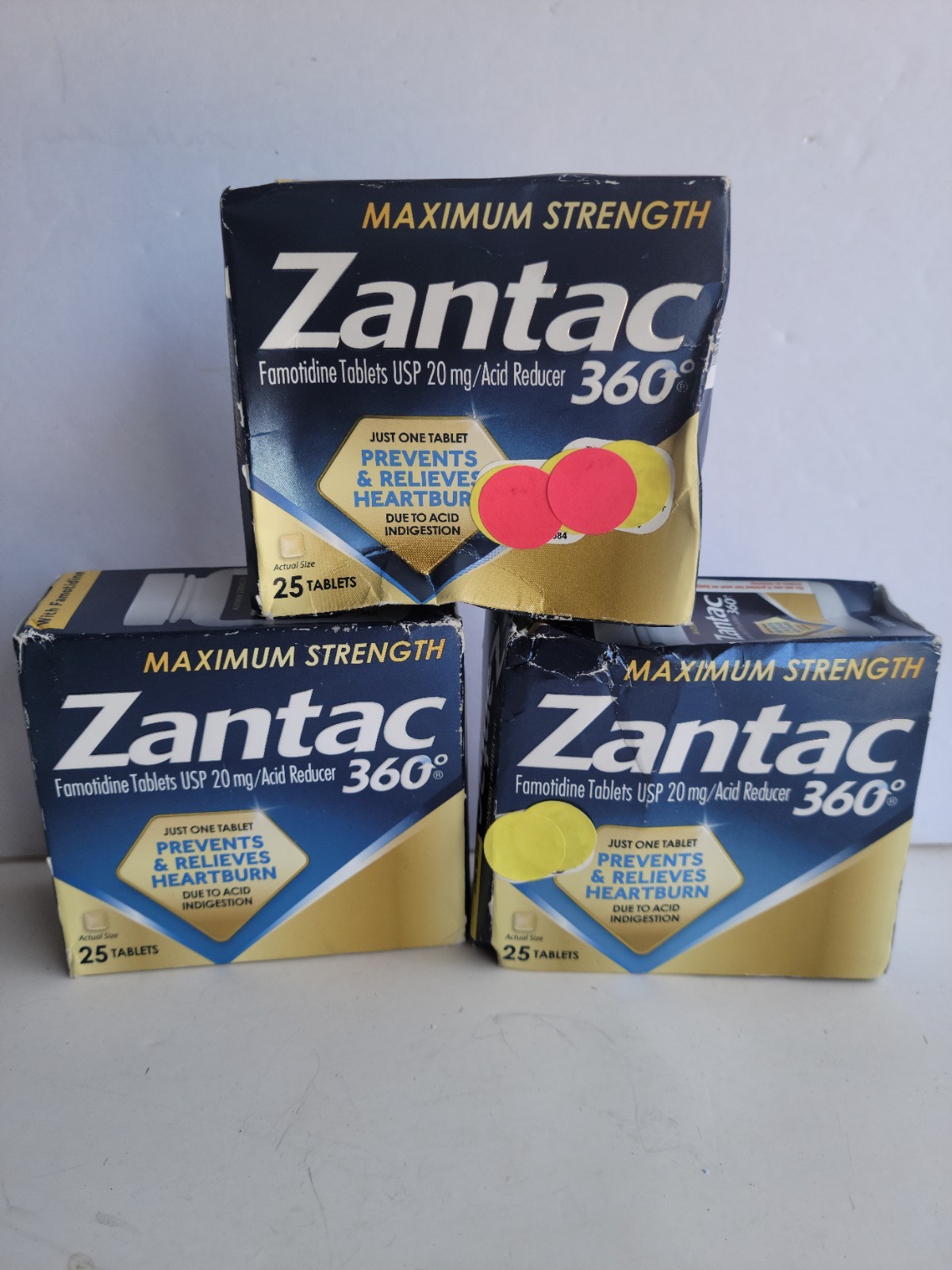 Zantac 360 Maximum Strength Heartburn Relief Indigestion 75 Tablets 2026-2027