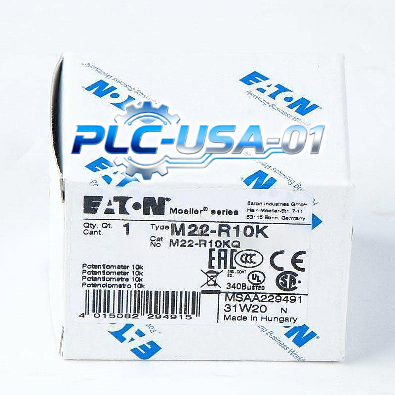 1PCS New EATON M22-R10K 10k Potentiometer M22-R10K  Fast Delivery