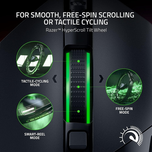 Razer Basilisk V3 Customizable Ergonomic Gaming Mouse: Fastest Black
