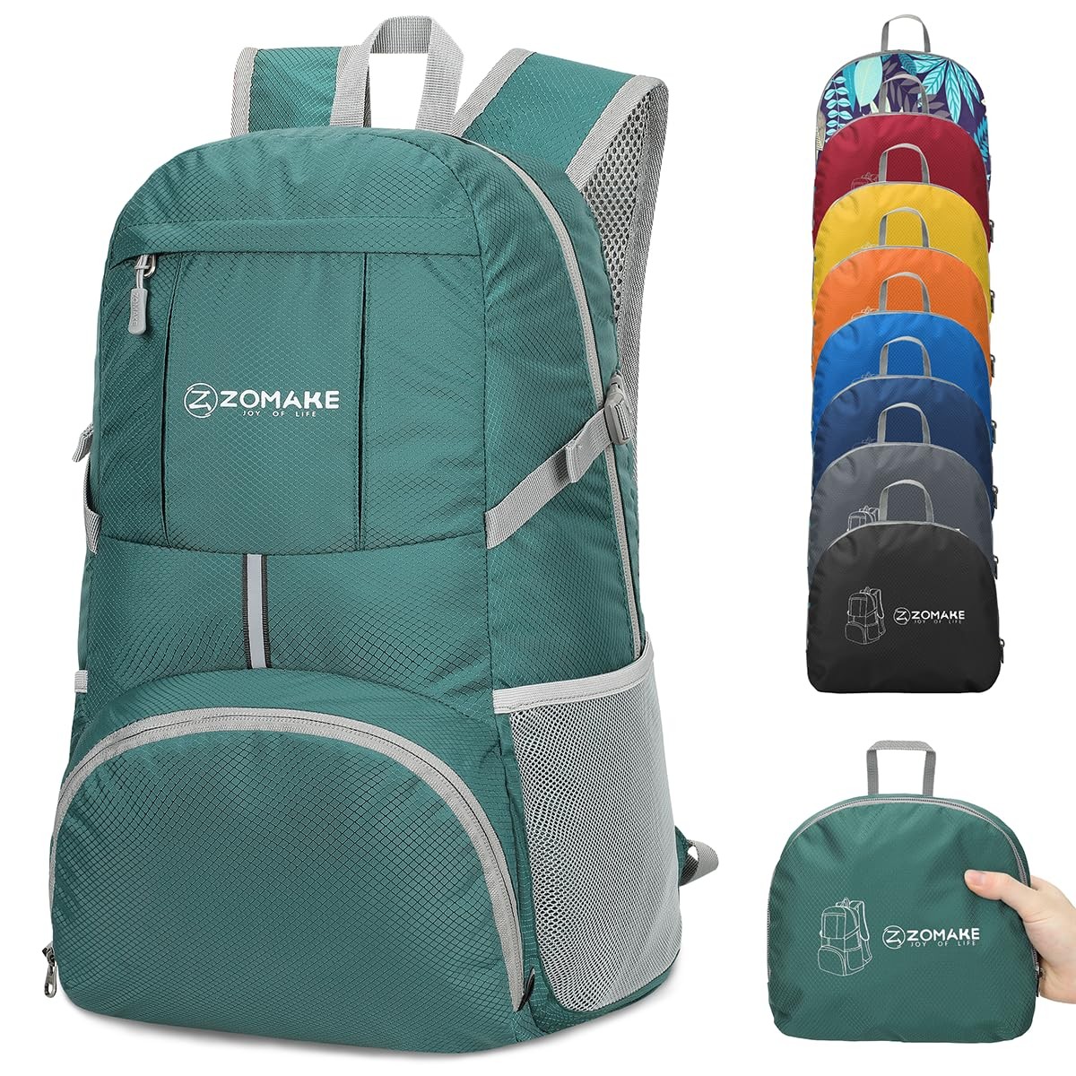 Lightweight Packable Backpack 35L, Light Foldable Backpacks Water Resistant C...