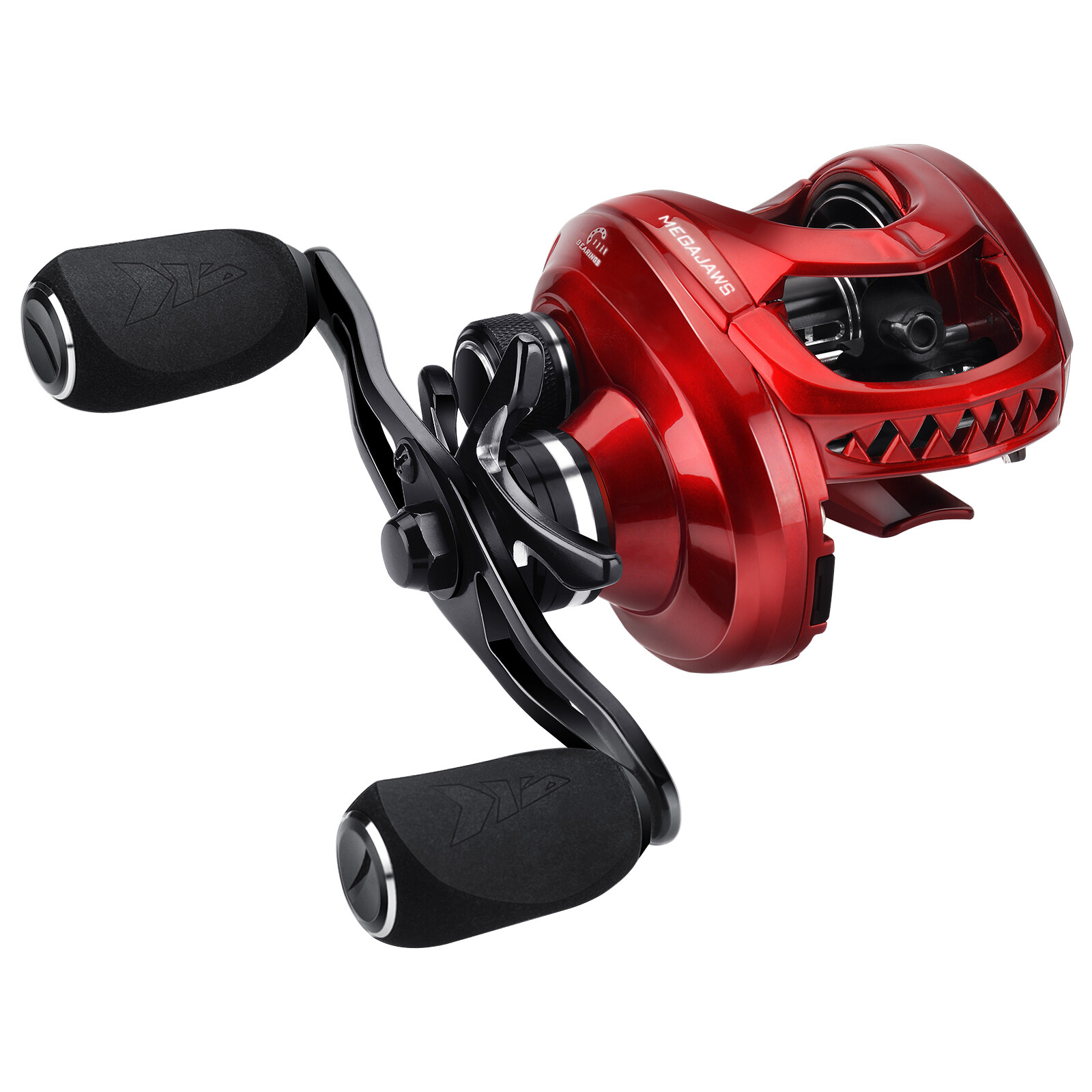 KastKing MegaJaws New AutoMag Dual Braking System Baitcasting Fishing Reel-New