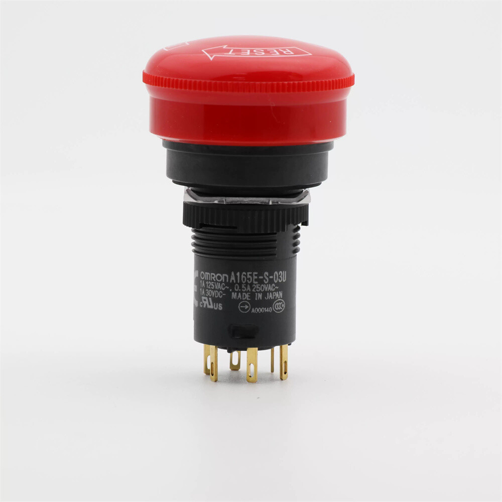 1/Piece New OMRON Emergency Stop Switch A165E-S-03U