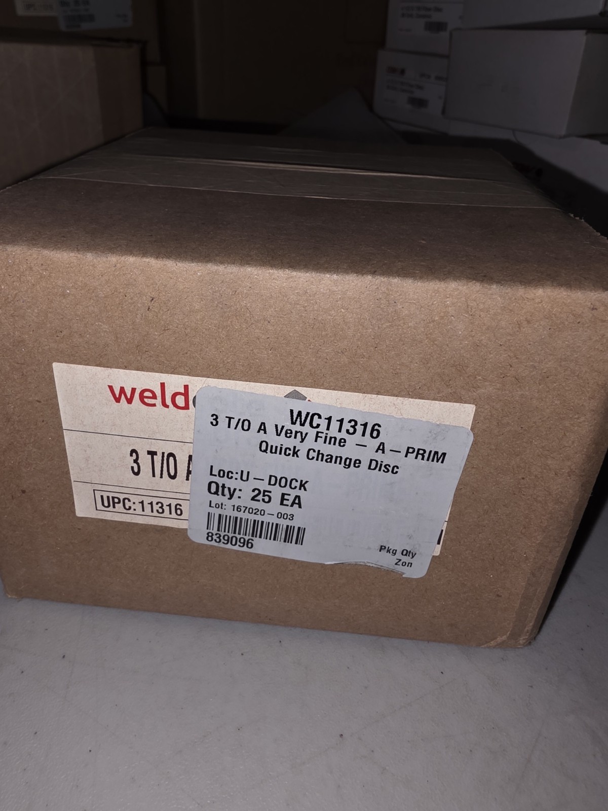 Weldcote 11316 - 3 T/O A Very Fine A-PRIME - 25EA