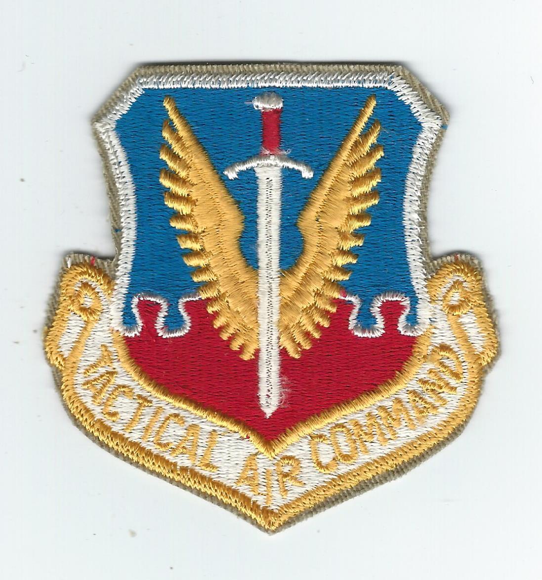 1970's-80's TACTICAL AIR COMMAND  #2 patch