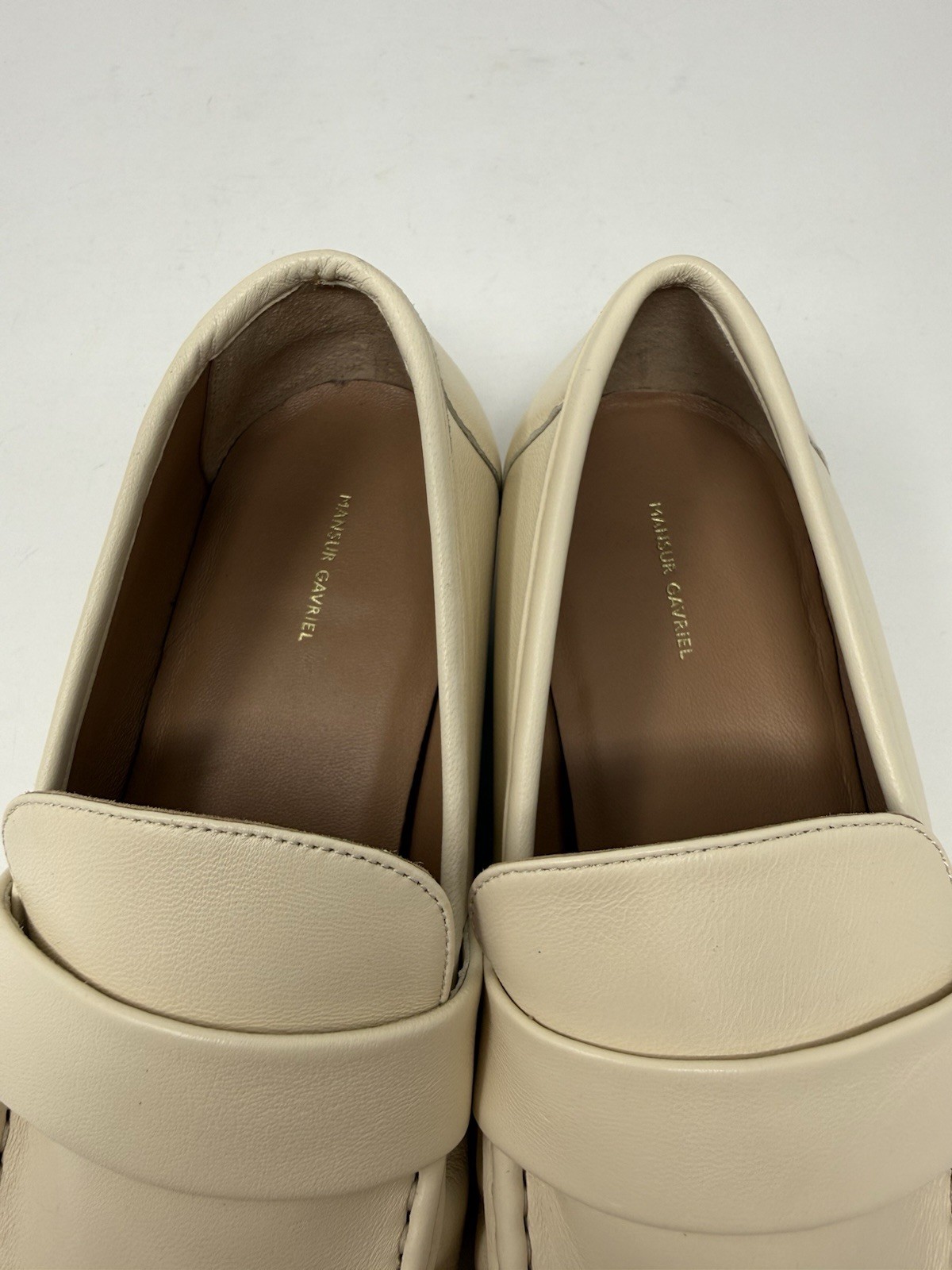 New Mansur Gavriel Ruched Loafer Jasmine Sz 9