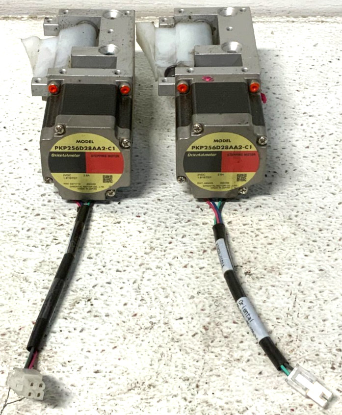 Lot Of 2 Oriental Motor PKP256D28AA2-C1 Stepping Motor 1.8° Step 2VDC 2.8A 261G