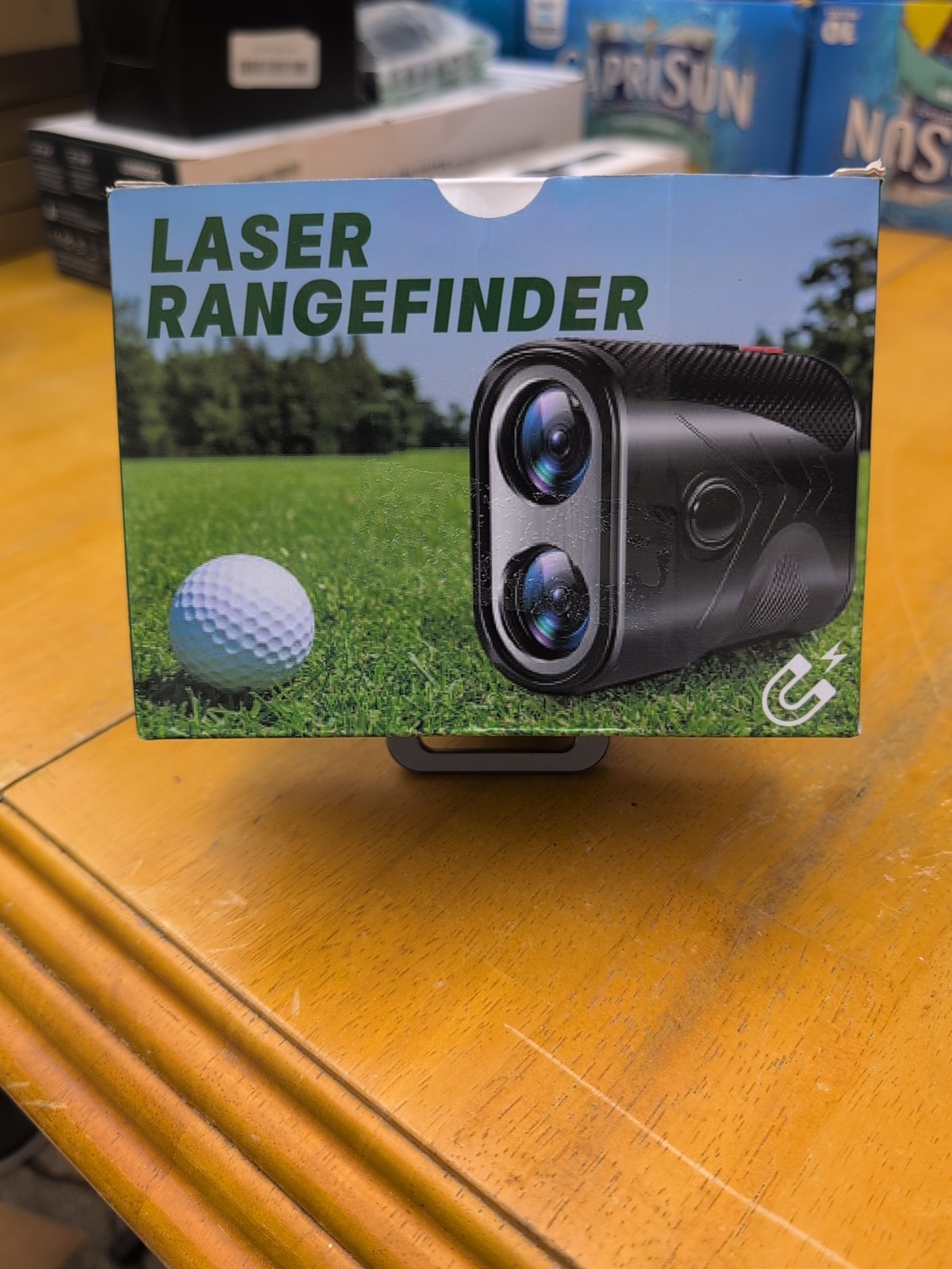 New In Box Golf Rangefinder with Slope - 1200yds Laser, Flag Lock, 7X Magnify