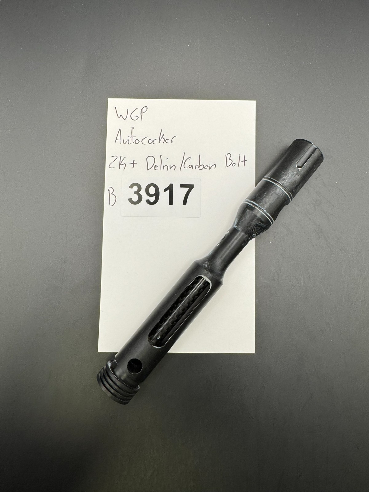 WGP Autococker 2K + Delrin/Carbon Bolt-Black