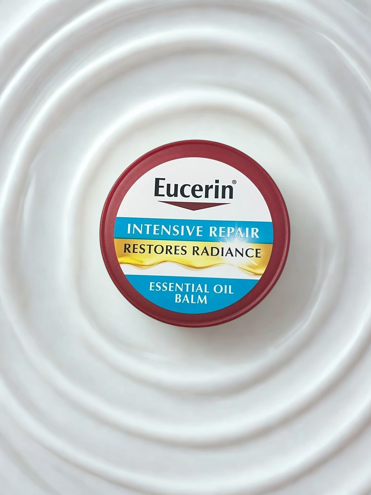 Eucerin Intensive Repair Radiance Essential Oil Balm Very Dry Skin, 7 oz, Sealed