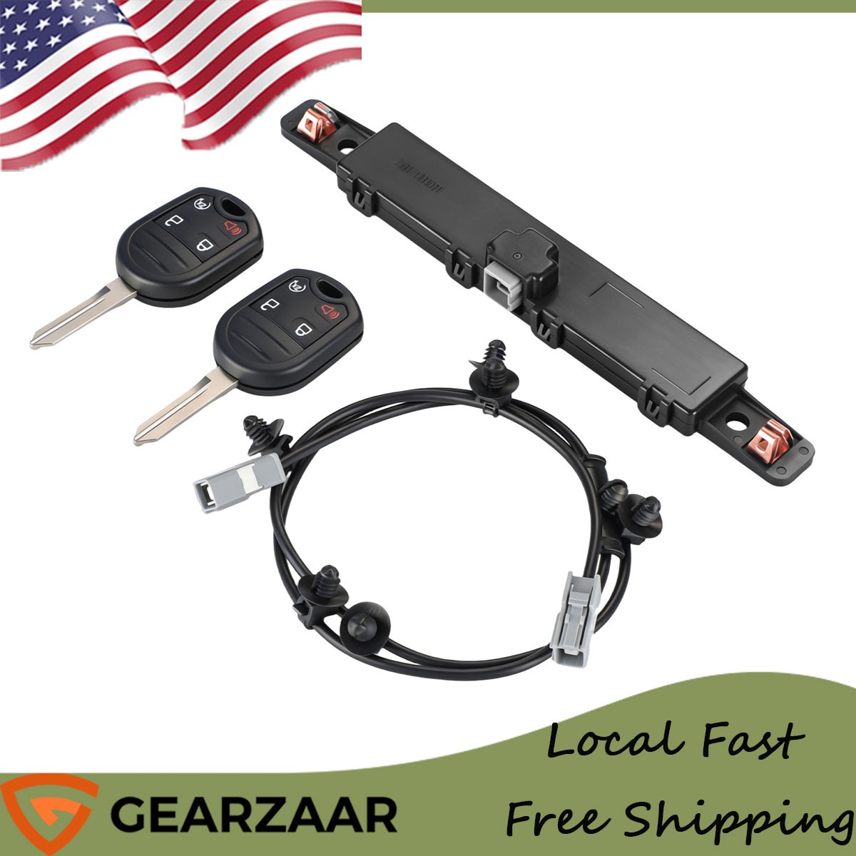 Keyless Remote Start BC3Z-19G364-A fits Ford Edge 2011-2016 System 2 Remotes New