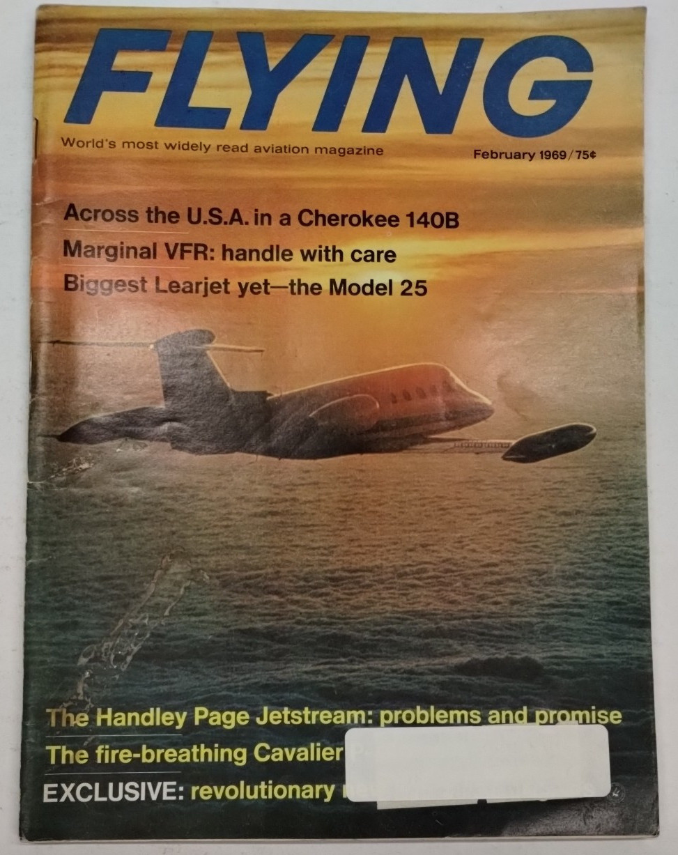 Flying Magazine February 1969/Volume 84/Number 2-Original