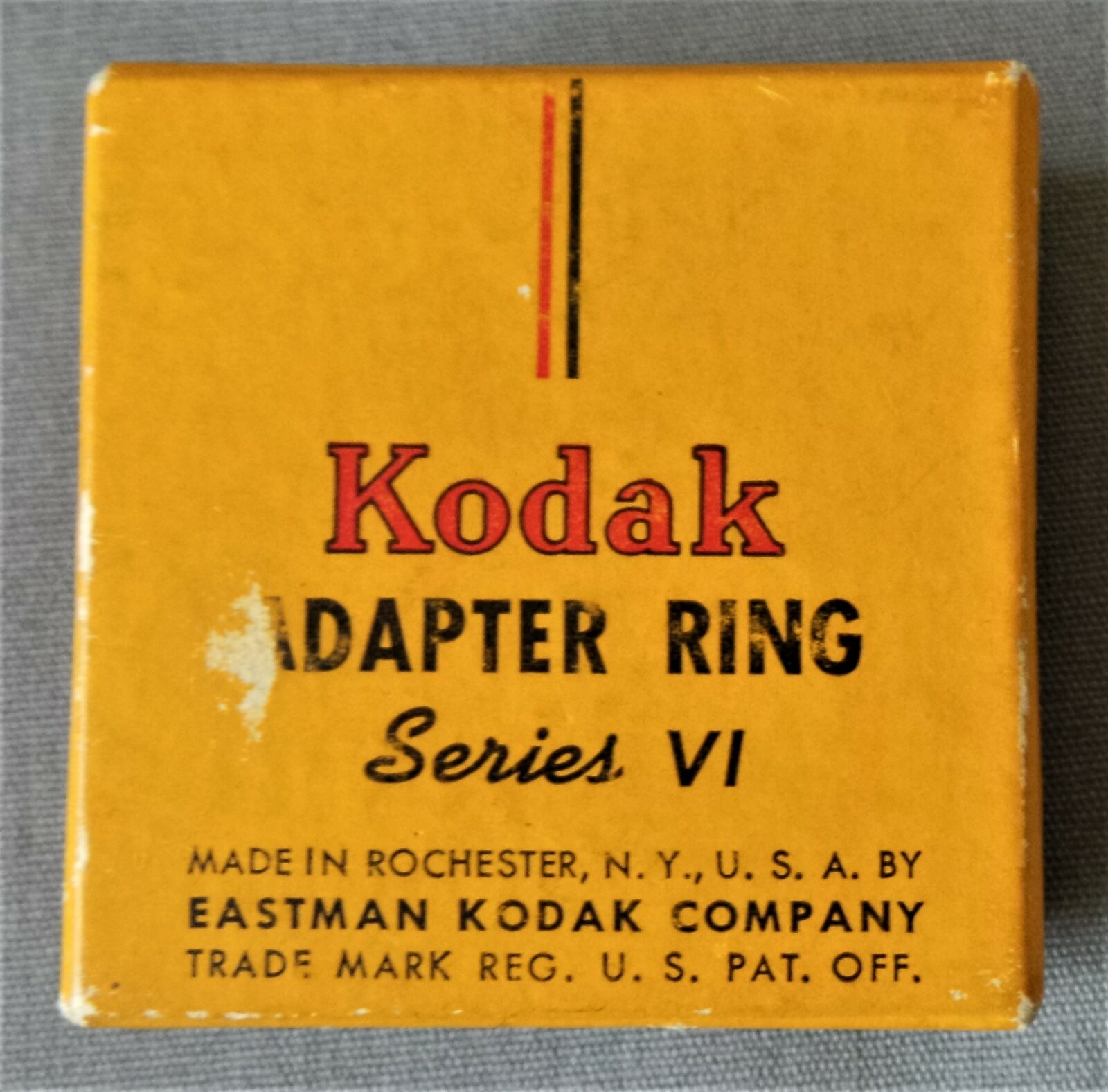 Kodak Camera Adapter Ring, Series VI, 31.5mm, 1 1/4" Fitting, Made in USA, (B4)