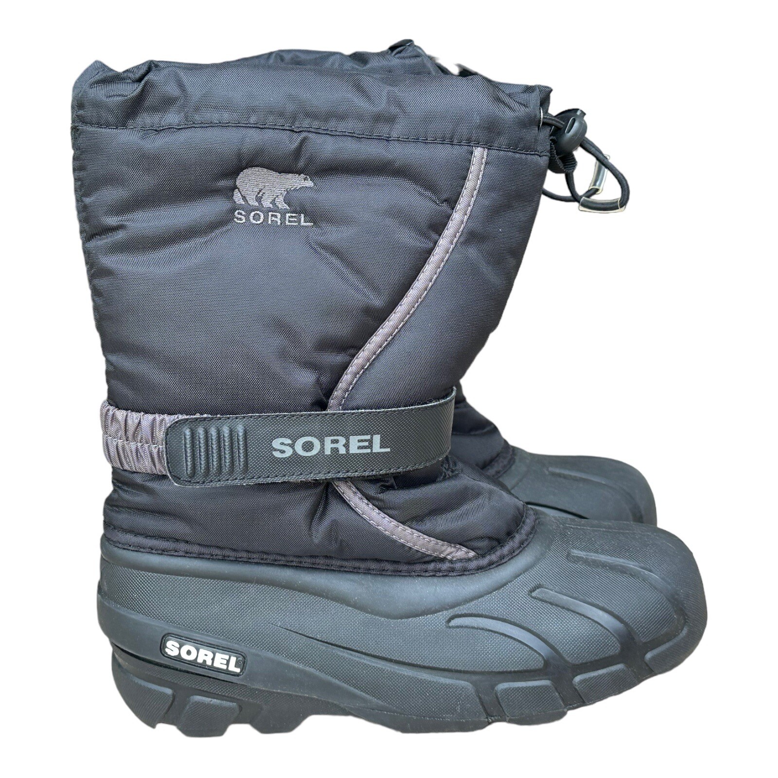 Sorel Youth Unisex Winter Snow  Fleece Boots Waterproof NY1965-016 Size 5 US