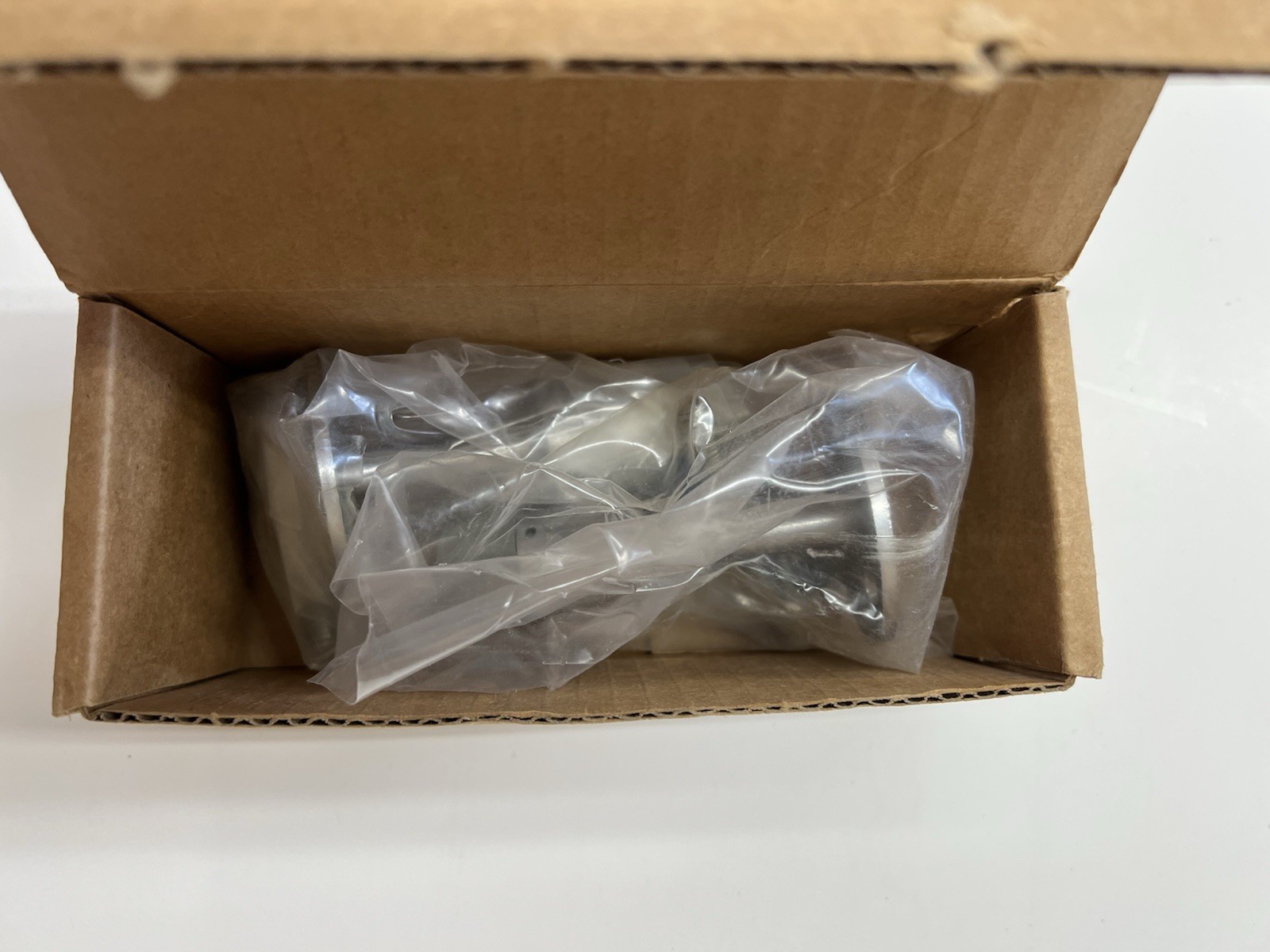 Set Of 2 Newman Tonks  NT Door Stops Finish 626-Satin Brushed Chrome New