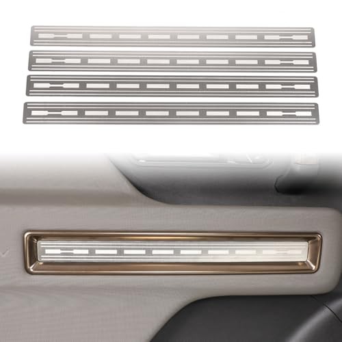 Front Rear Door Inner Panel Strip Trim Cover Compatible with Hummer EV 2024