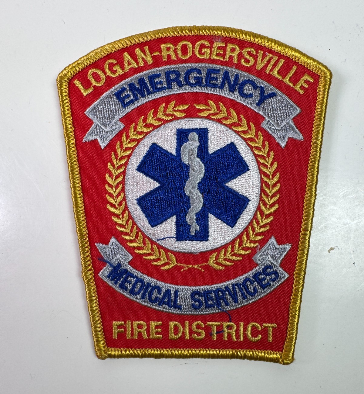 Logan Rogersville Missouri EMS Fire Emergency Medical Services Patch HH9