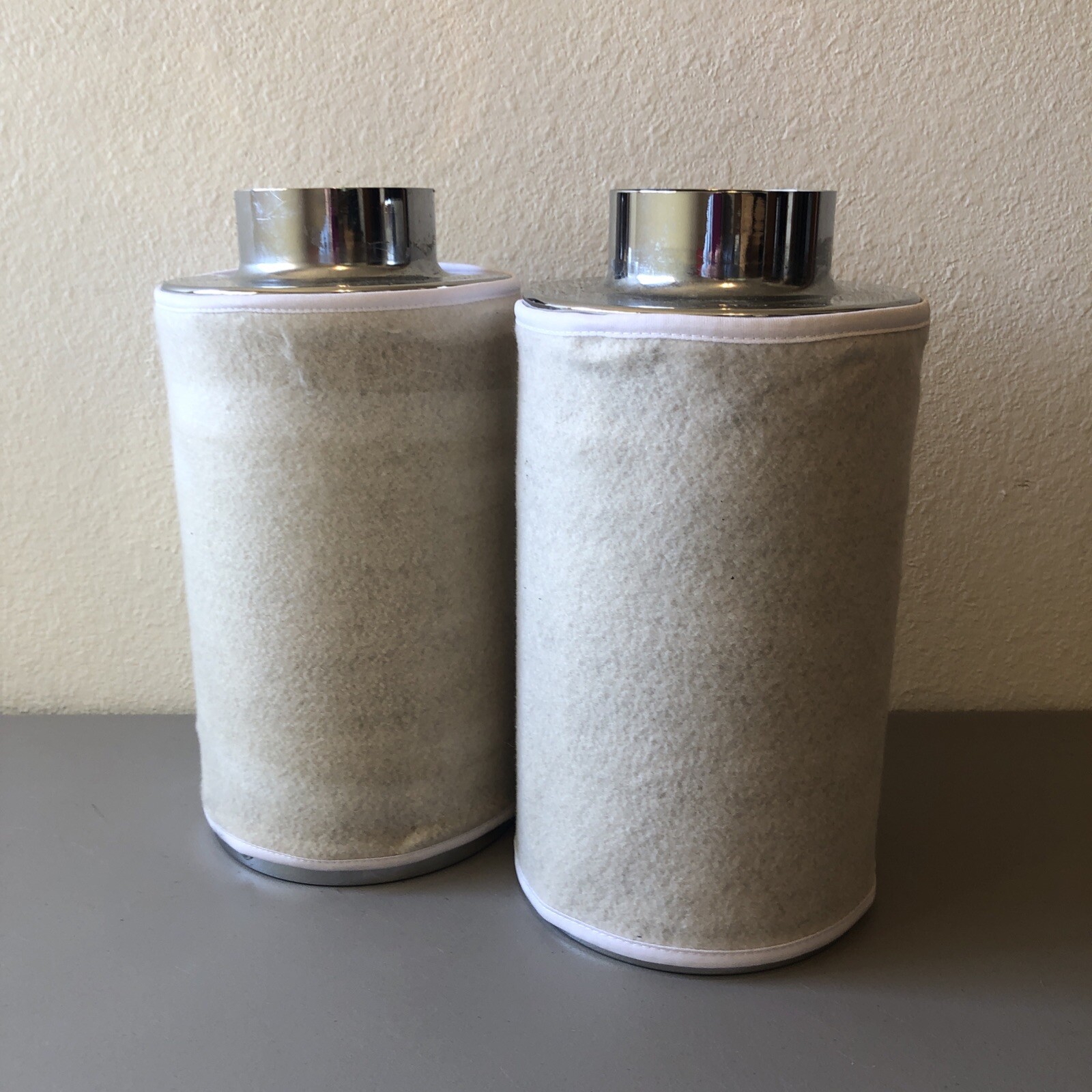 2 PACK - Vivosun 7” Carbon Air Filters For Grow Tent Clean Air * 2 Canisters *