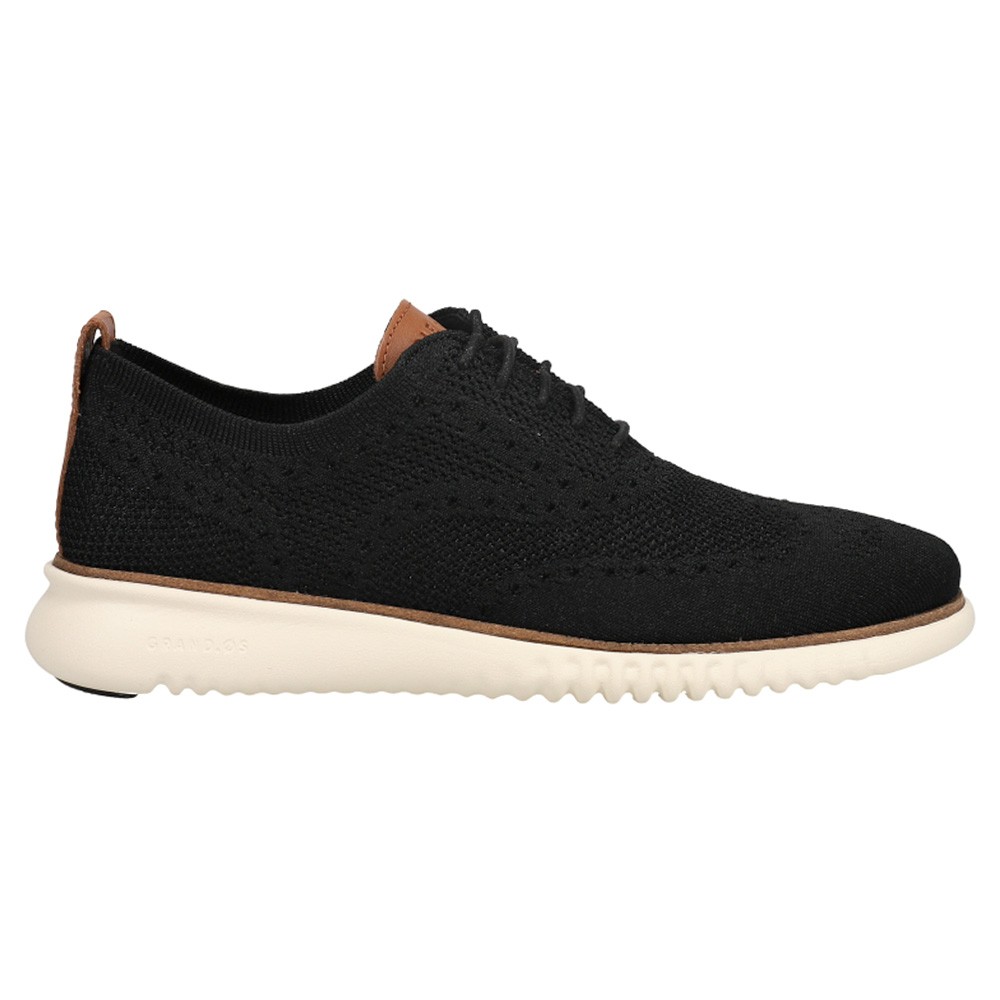 Cole Haan 2.Zerogrand Stitchlite Oxford Lace Up  Mens Black Casual Shoes C27568
