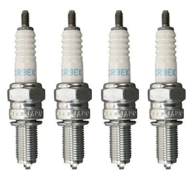 4-Pack NGK CR9EK Multi-Ground Spark Plugs for 06-16 YAMAHA FZ-1