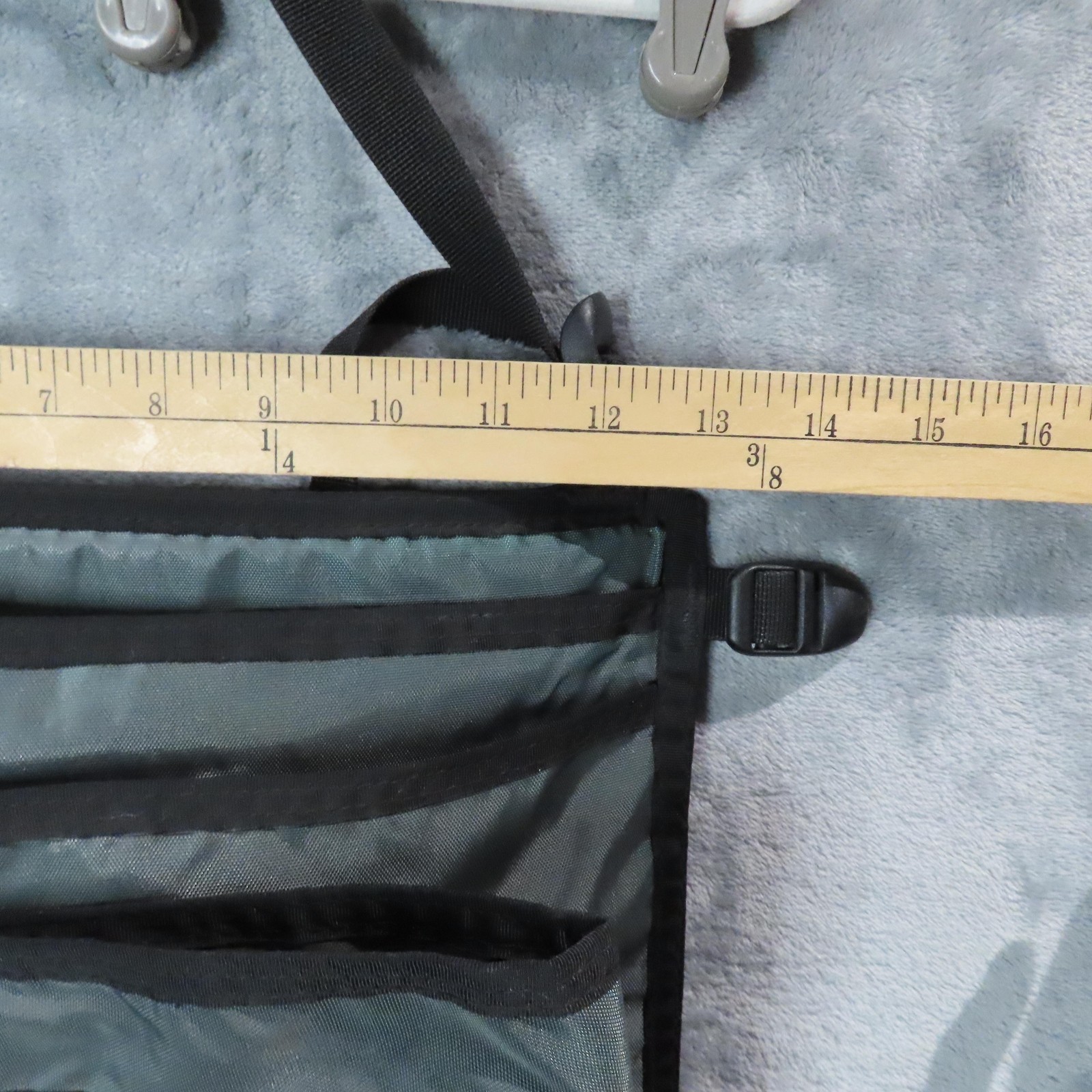 LL Bean Car Seat Organizer Hanging Storage Bag Large Nylon Mesh Multiple Pockets