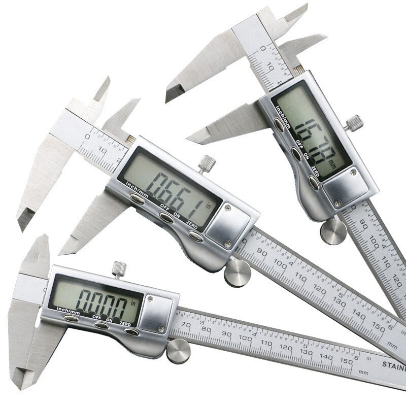 6" 150mm Digital Caliper Micrometer LCD Gauge Vernier Electronic Measuring Tool