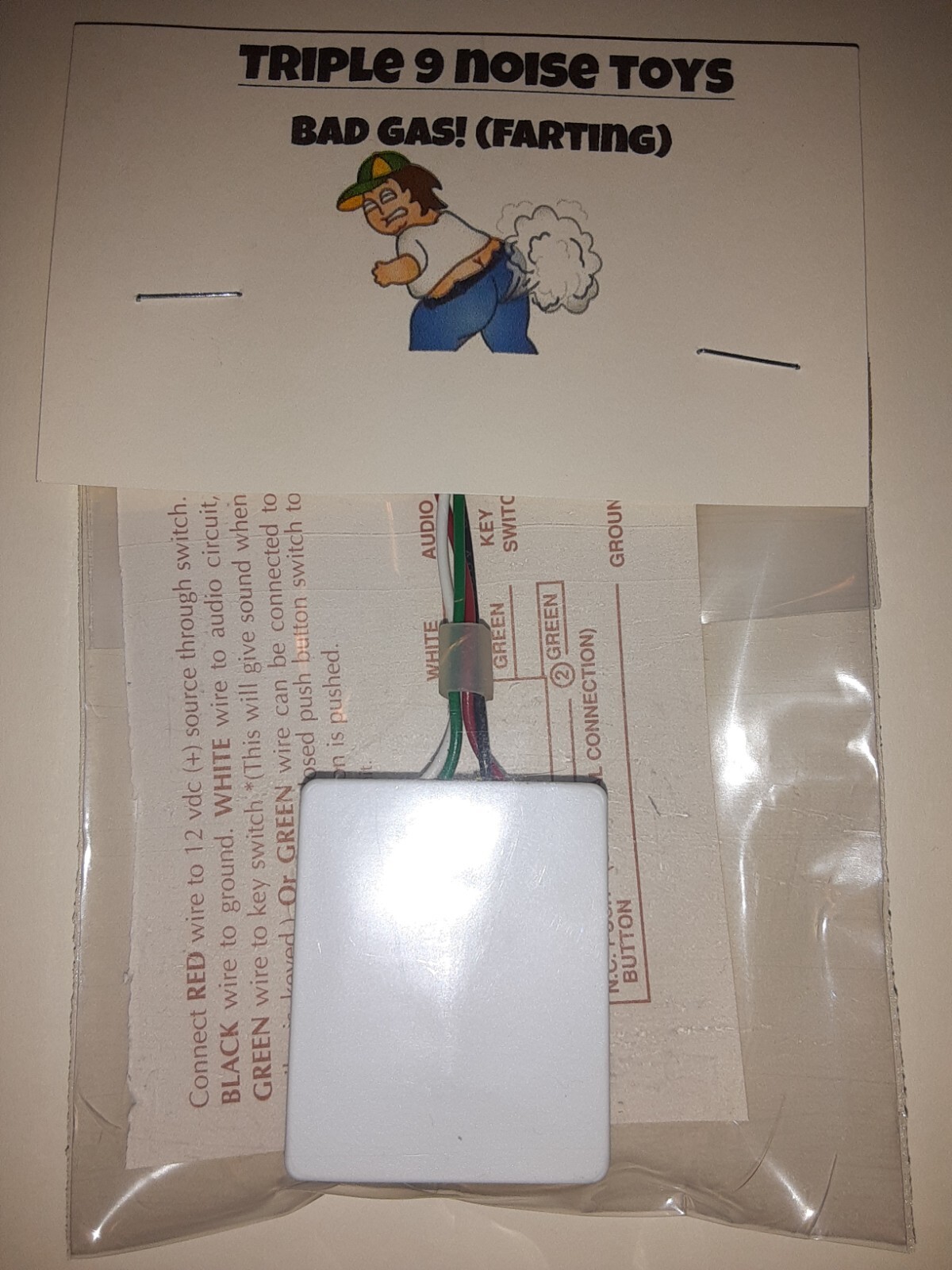 CB NOISE-TOY! (LISTEN) BAD GAS FARTING SOUND MODULE
