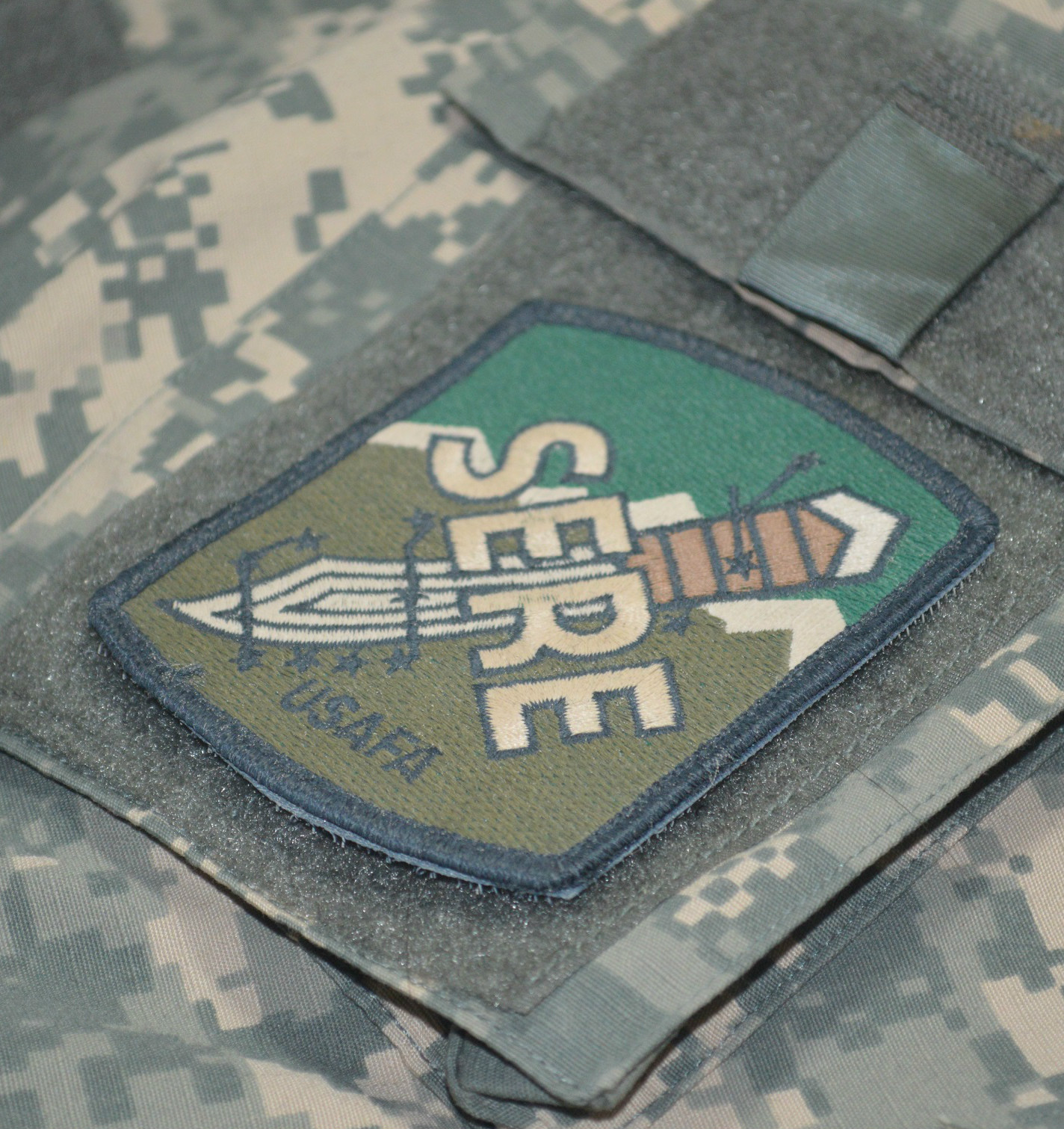 KANDAHAR AFGHANISTAN JSOC COMBINED JOINT TASK FORCE JTF velkrö INSIGNIA: PALADIN