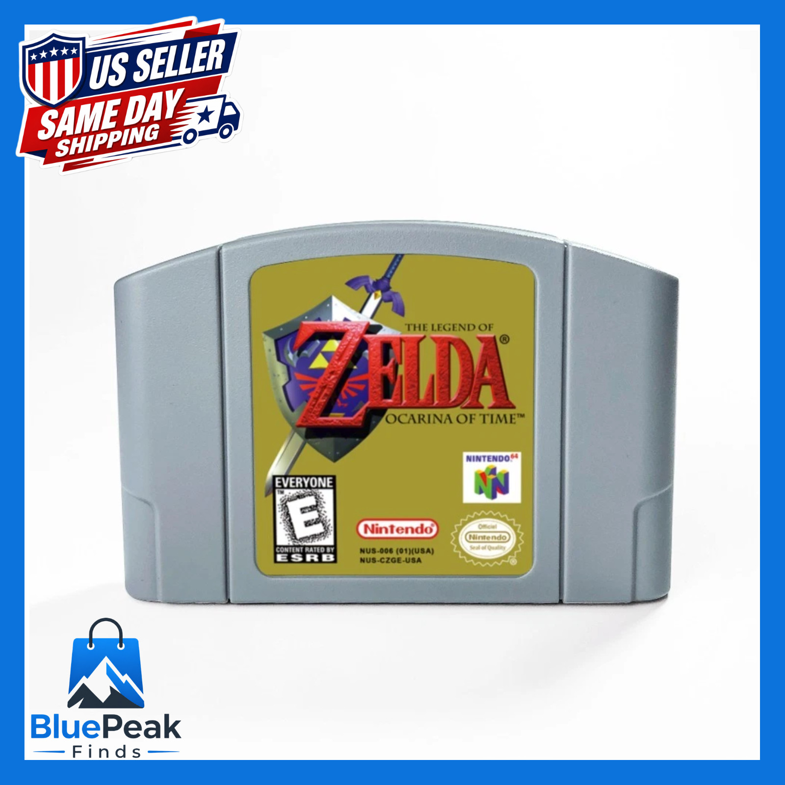 The Legend of Zelda Ocarina of Time Nintendo 64 N64 Game - Tested & Working