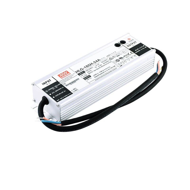 1pcs MEAN WELL HLG-185H-15A 15V 11.5A 172.5W Power Supplies