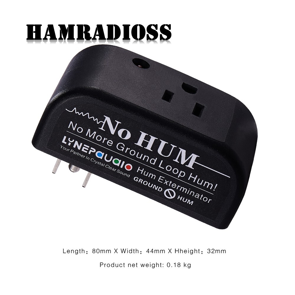 Hum Exterminator Ground Loop AC Eliminator for 120V 60Hz Grounded US Socket B983