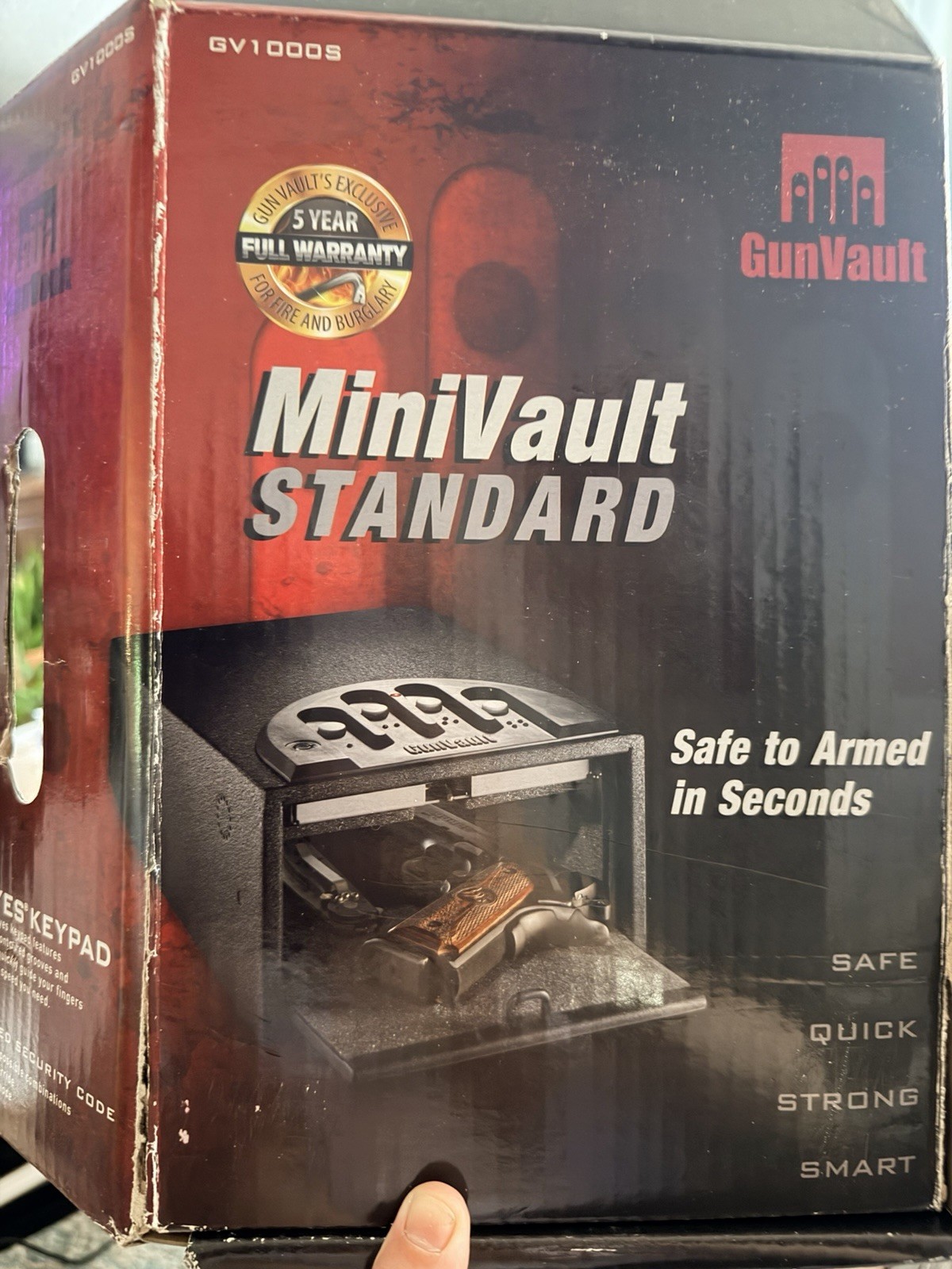 Gun Vault MiniVault Standard GV1000S (V19205)