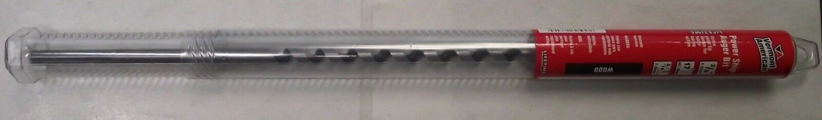 Vermont American 18640 3/8" x 17" Power Ship Auger Bit