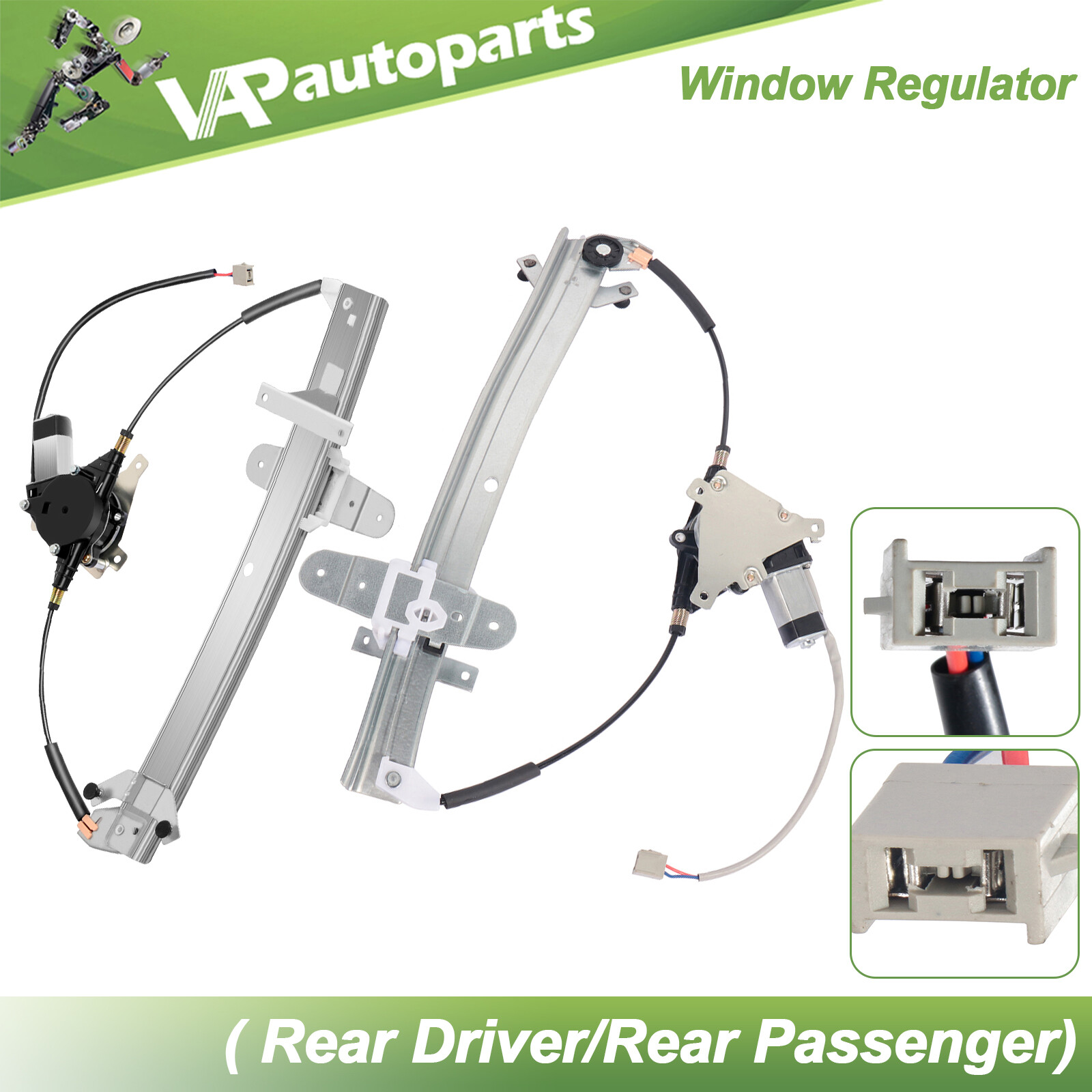 For Ford Crown Victoria Mercury Power Window Regulator Rear Left Right w/ Motor