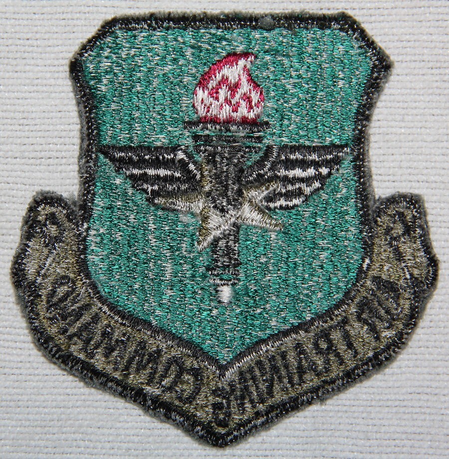 ORIGINAL U.S. AIR FORCE AIR TRAINING COMMAND PATCHES, FULL COLOR & SUBUED