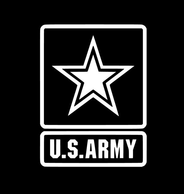 US ARMY Vinyl Window Sticker Decal