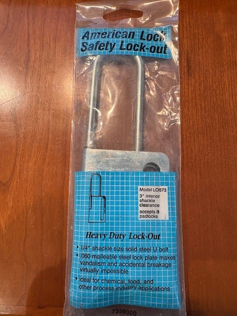 American LO873  Safety Lock-Out   (Lot of 5)