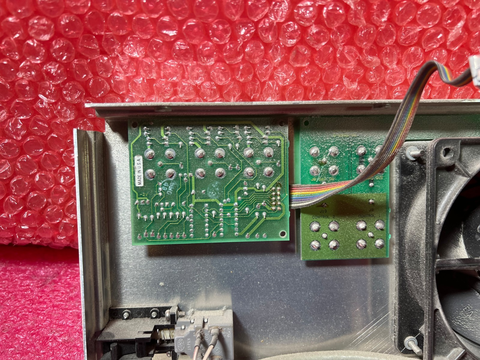 Agilent HP 8757D Scalar Network Analyzer Rear Panel