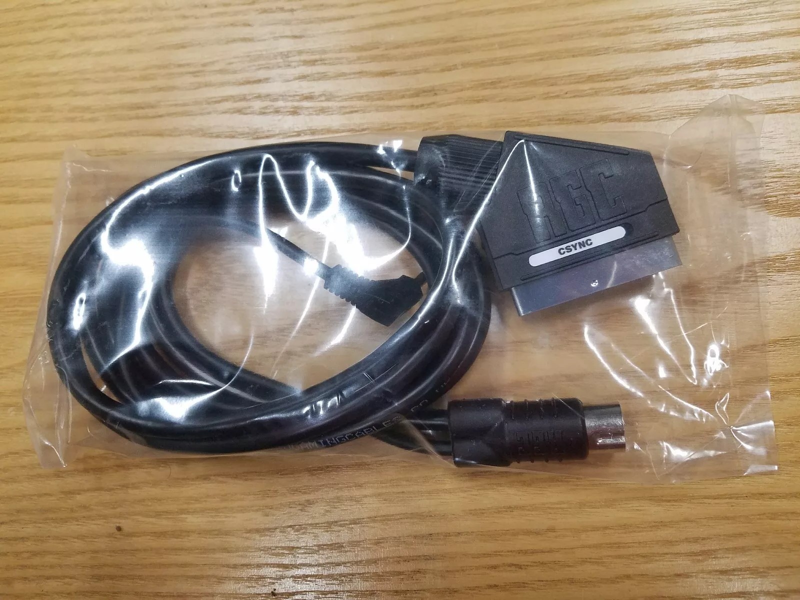 Sega Genesis Model 1 SCART Cable w/ Stereo, Packapunch, CSYNC, RetroGamingCables