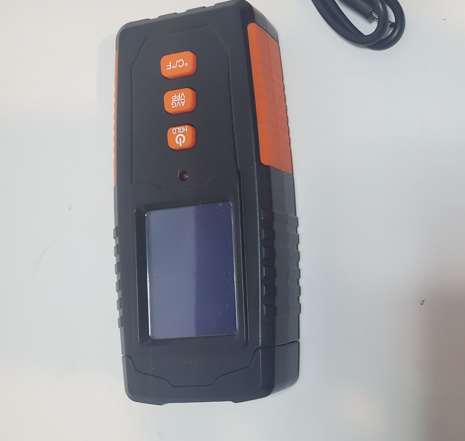 Black Color Screen Display Electromagnetic Radiation Tester