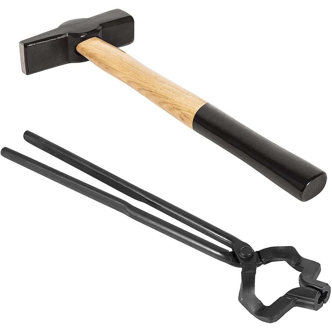 16" Z V-Bit Knife Making Blacksmith Tongs Hammer Set Bladesmith Knifemaking Tool