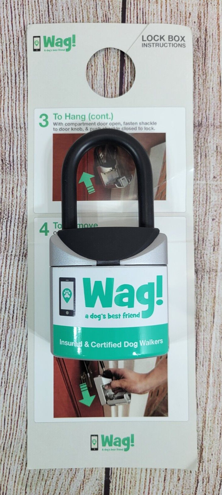 Wag! A Dogs Best Friend Employee Door Lock, Wag Dog Walking Service