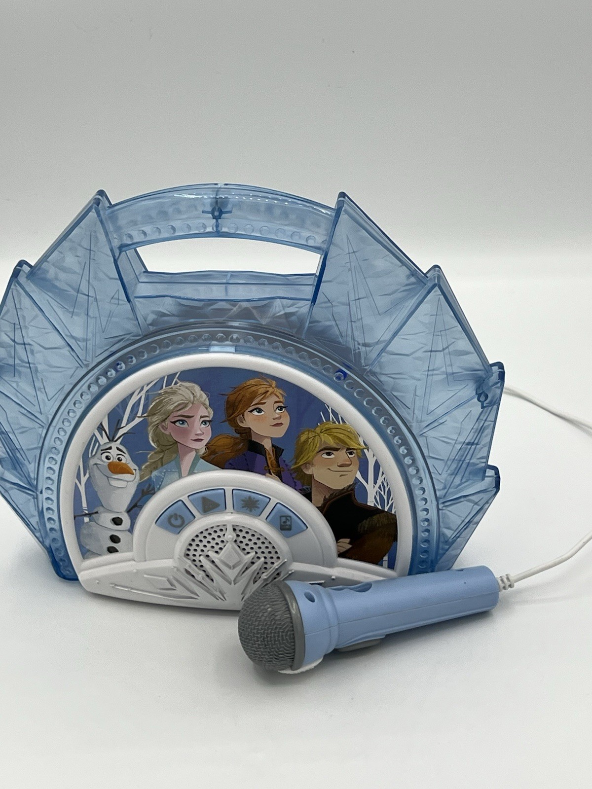 Frozen 2 Sing Along Boombox with Microphone, Built in Music and Flashing Lights